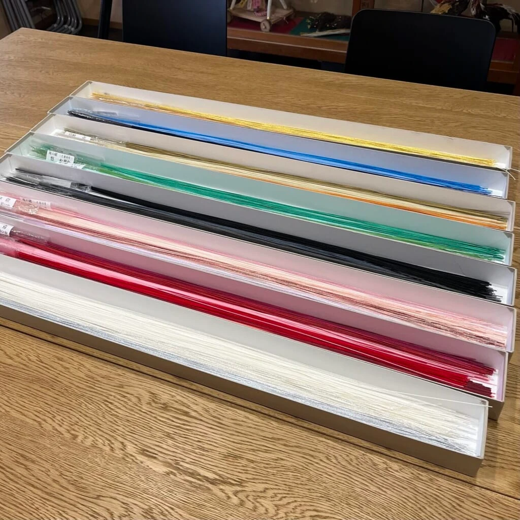 津田水引折型 水引 ワークショップ 材料