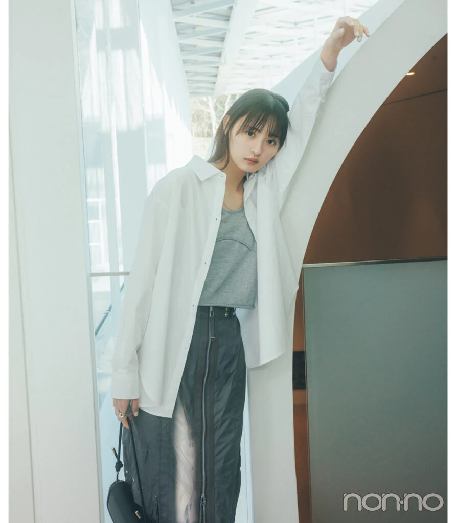 しゃれ感シンプル遠藤さくらの着回し10Days-DAY5