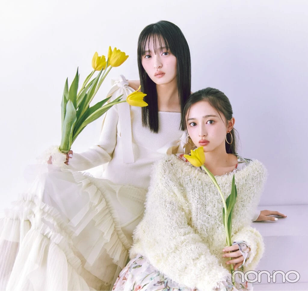 イエローをまとった遠藤さくら×井上和