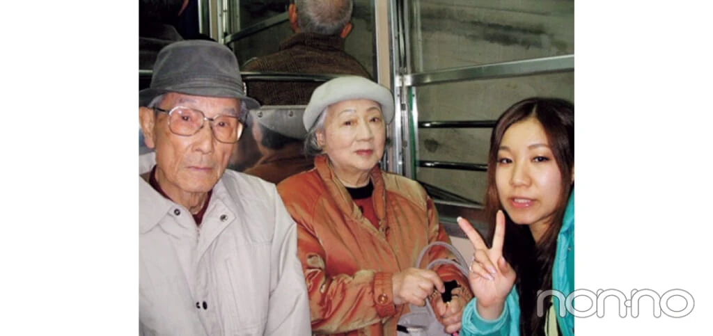 \ 幸田さんのあの頃 /
祖父母と高尾山に行った時
