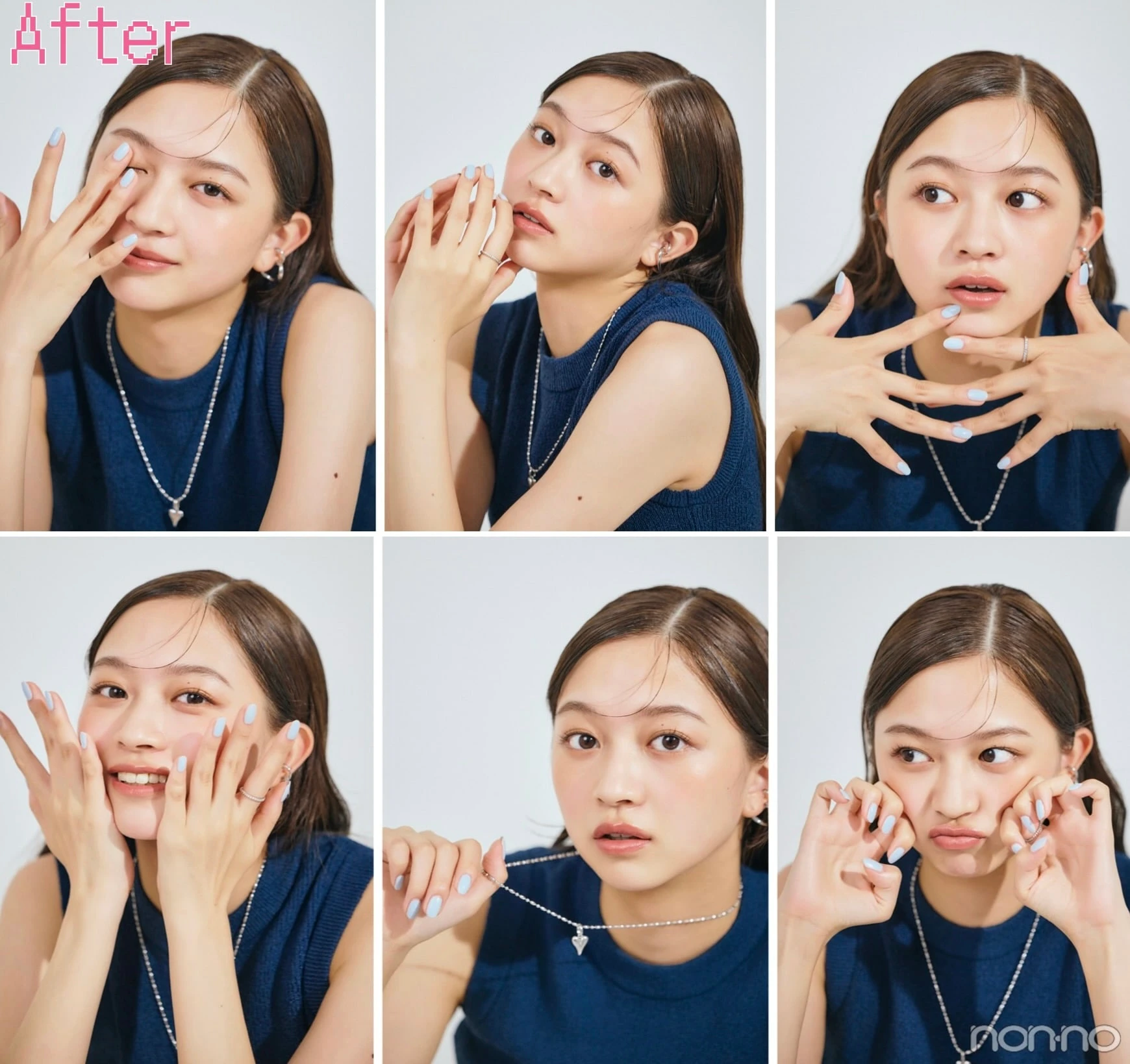 佐藤和奏のネイル企画ポージングafter