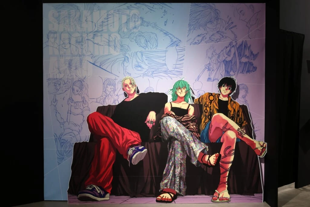 SAKAMOTO DAYS 展 展示エリアZONE2フォトスポット