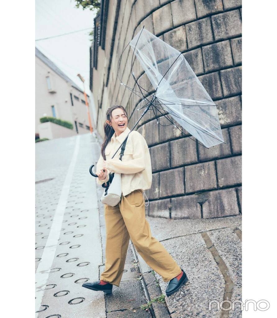 井上和の梅雨着回しDAY5