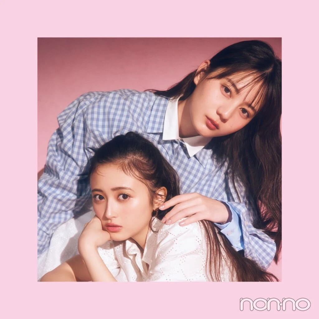小坂菜緒×井上和 ノンノ55周年対談