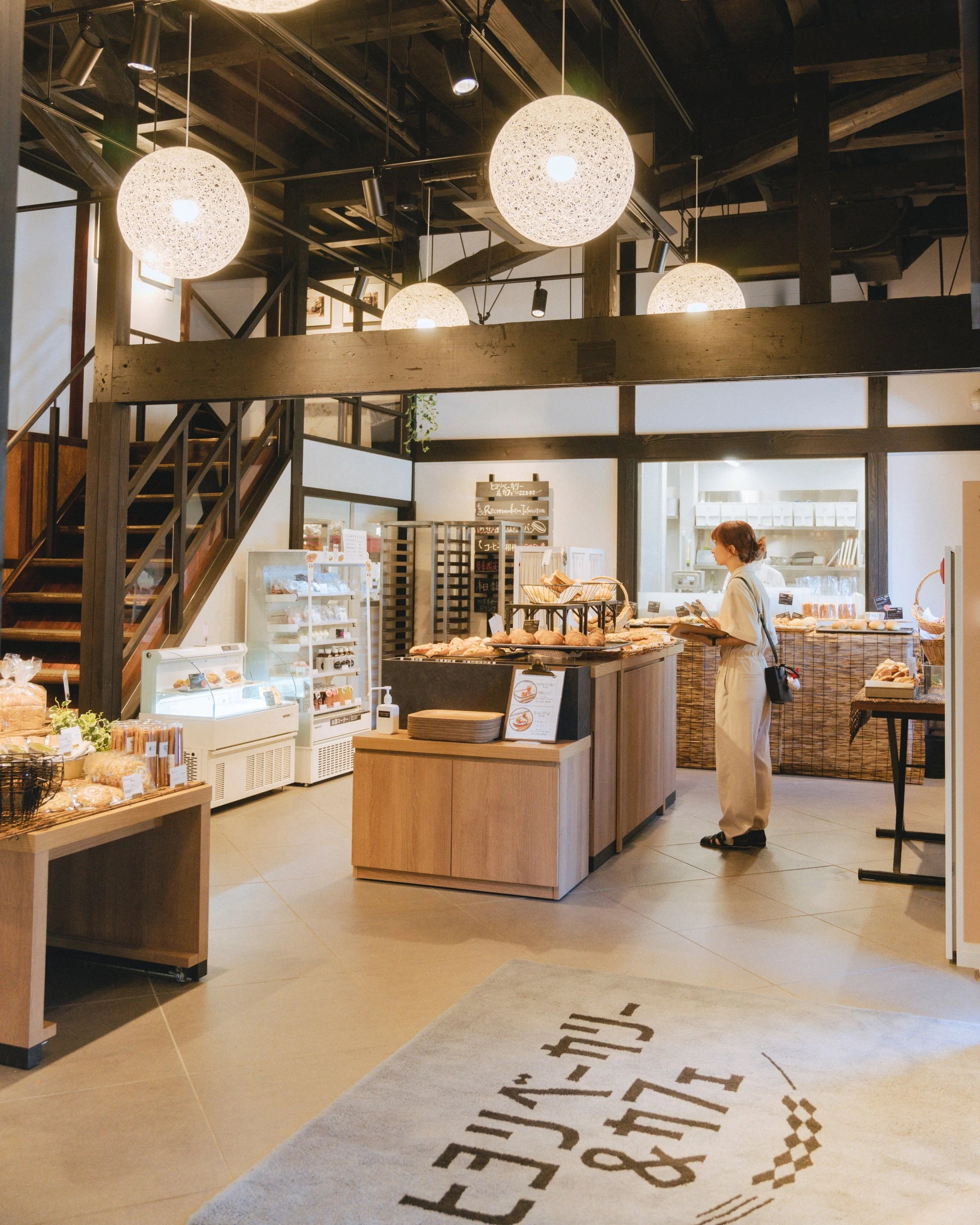日和山小幡楼のヒヨリベーカリー＆カフェのパン売り場