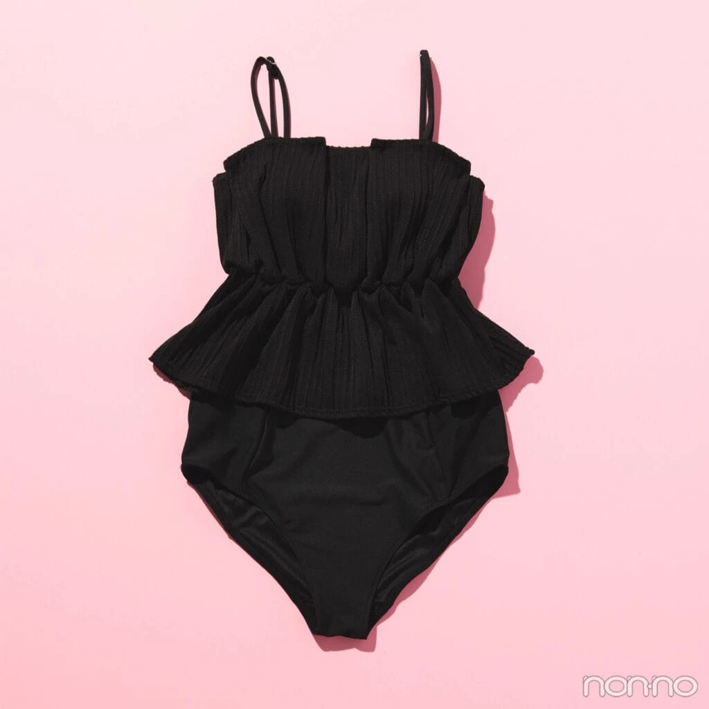 CAPRICIEUX LE’MAGEのブラック水着