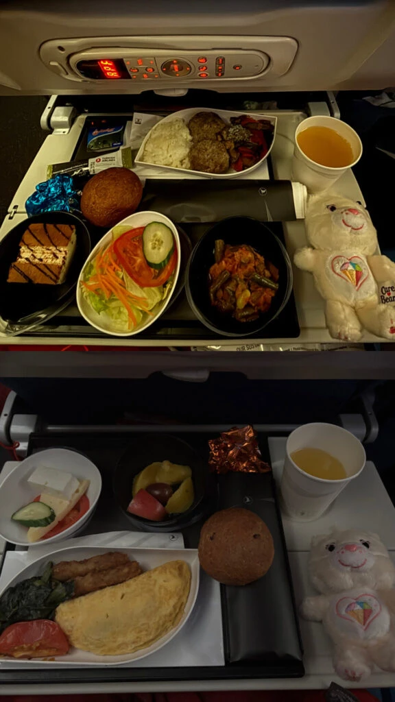 機内食