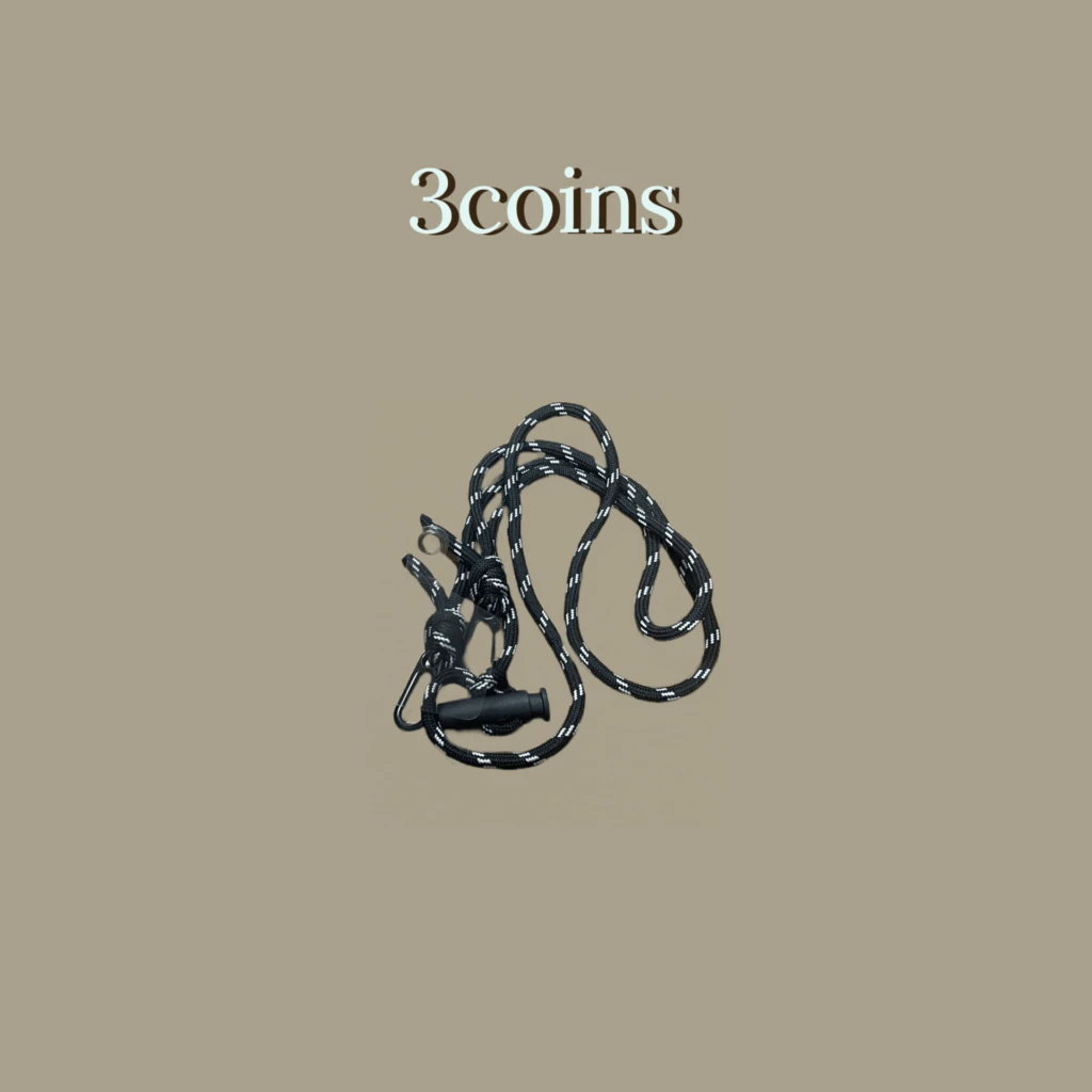 3coins スマホストラップ
