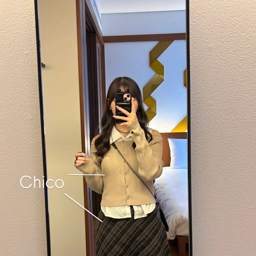制服風コーデ