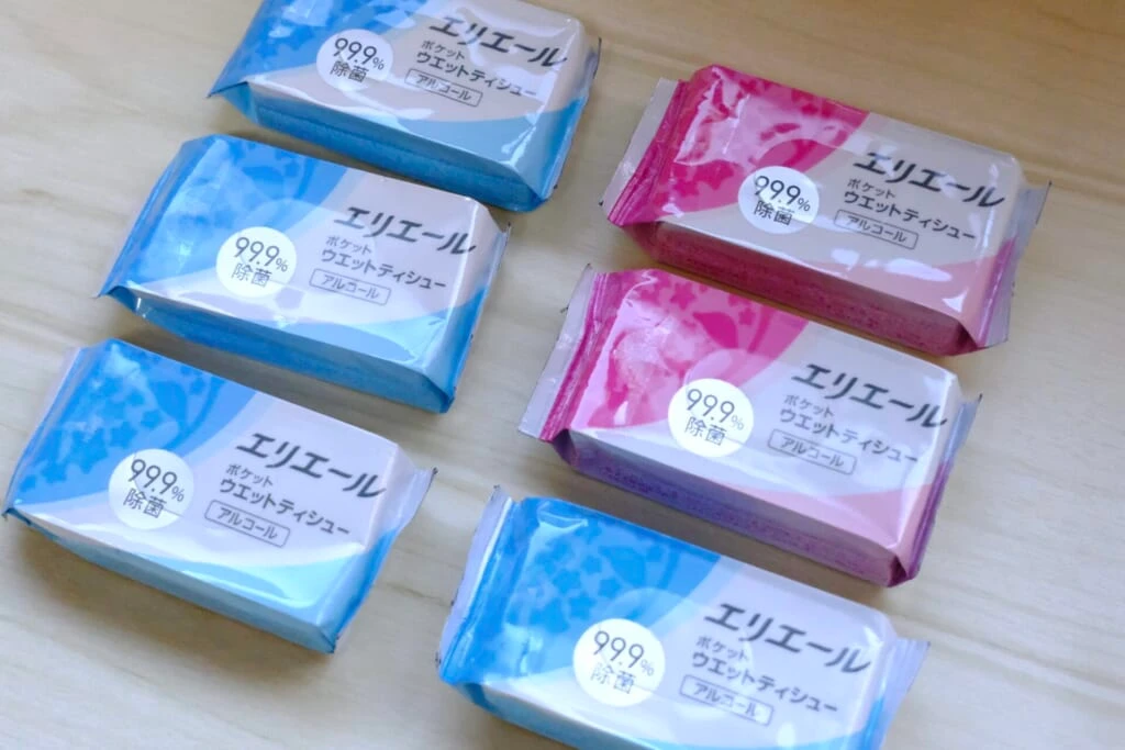 エリエール ポケットウエットティシュー 除菌アルコールタイプ 中身