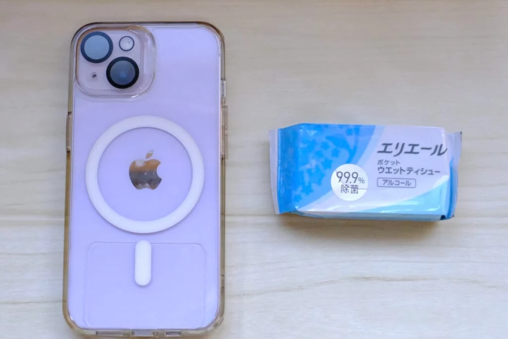 スマートフォンでサイズ感を確かめる