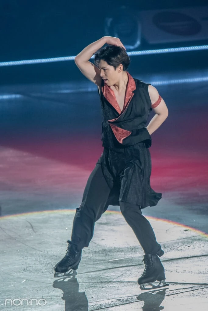 ファンタジーオンアイス2026で演技する田中刑事