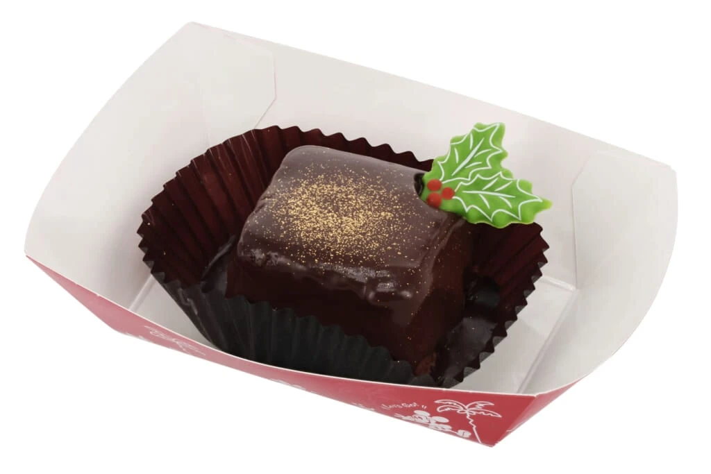 チョコレートケーキ、ディズニーシーのクリスマスレストランメニュー
