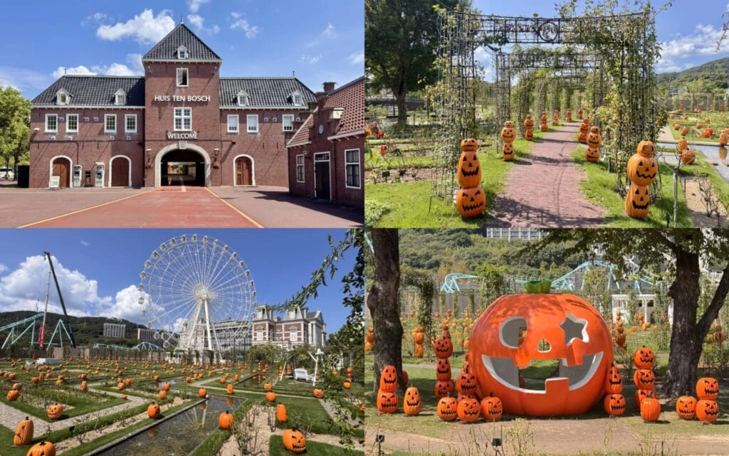 長崎ハウステンボスハロウィン装飾