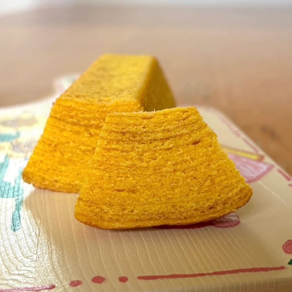 不揃い ほめられかぼちゃ 断面