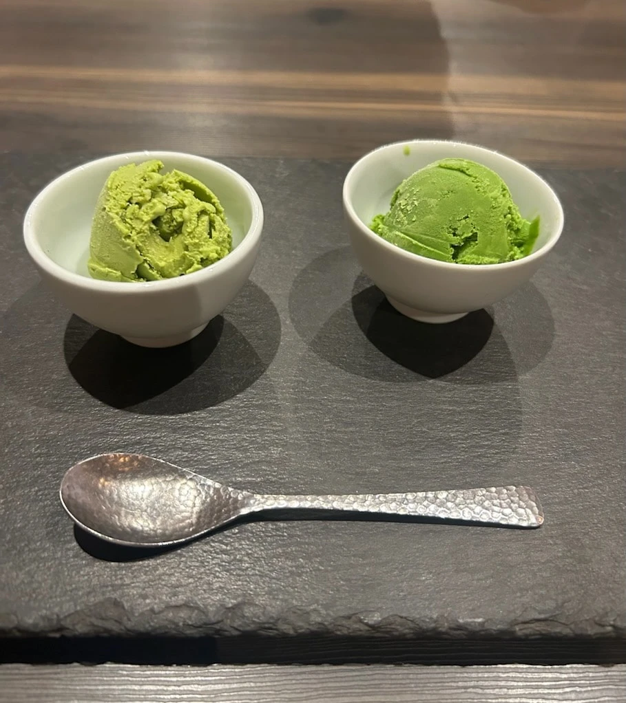 茶ッ葉屋　メニュー　ジェラート
