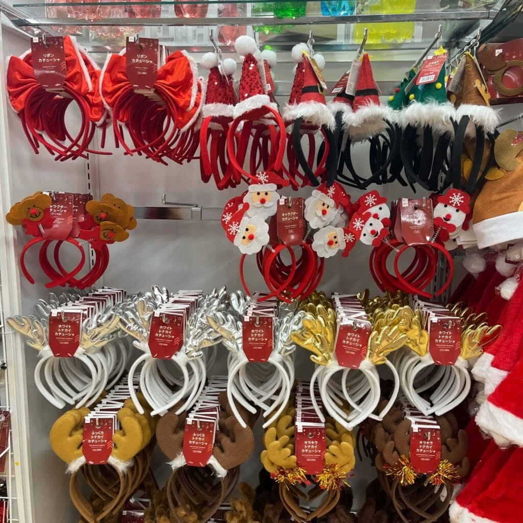 ダイソークリスマス　カチューシャ　2
