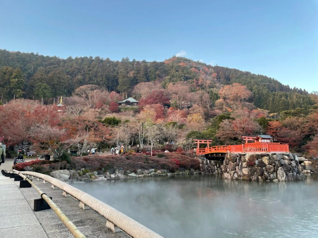 勝尾寺　紅葉　大阪