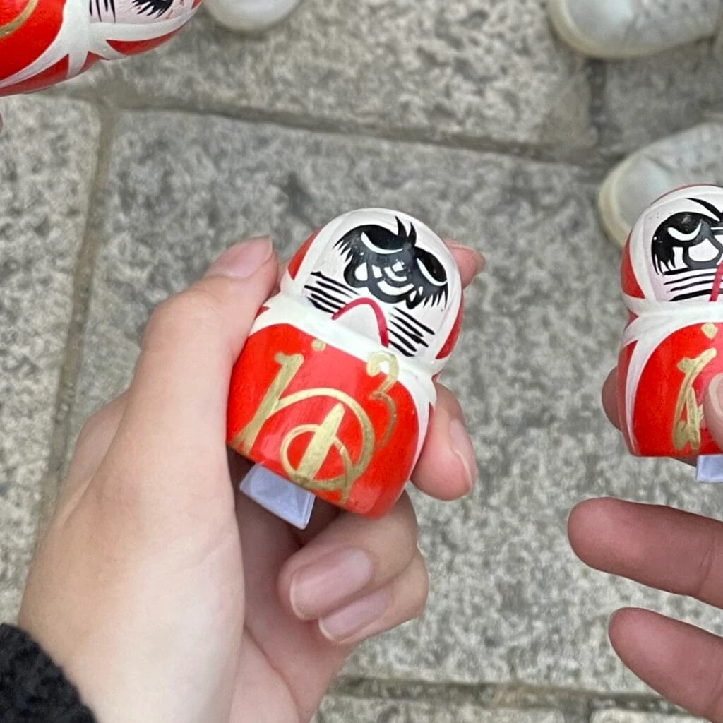 勝尾寺　ダルマみくじ　だるま