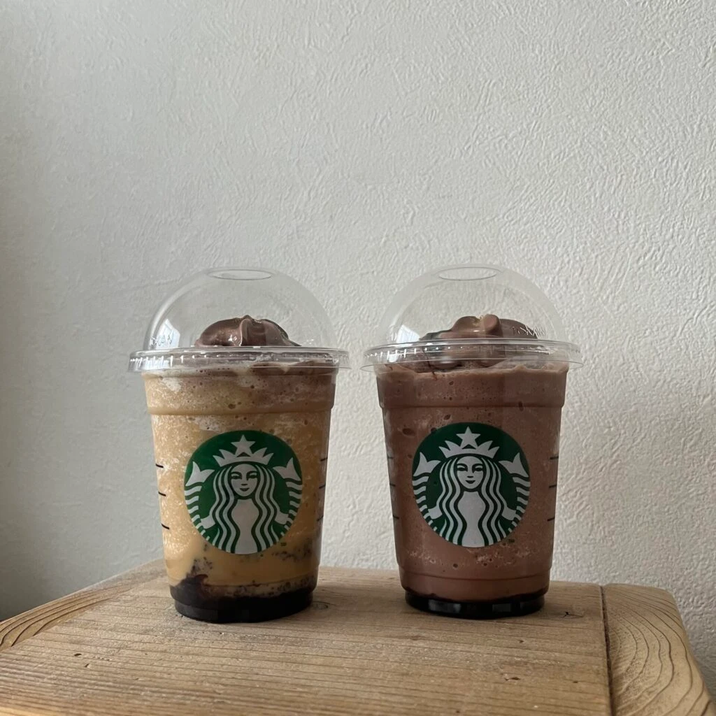 スタバ新作バレンタインドリンク第1弾 「クラシックショコラシンフォニーフラペチーノ」「ブランドショコラシンフォニーフラペチーノ」の紹介