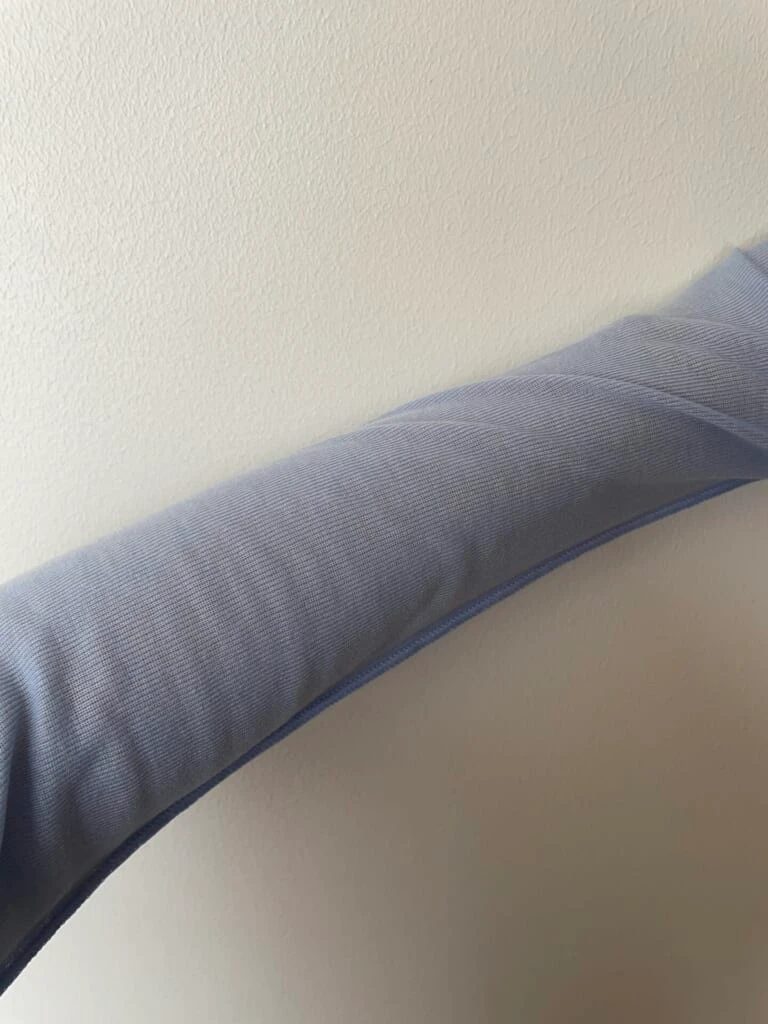 ソフトシアークルーネックT・62 BLUE、淡いカラー