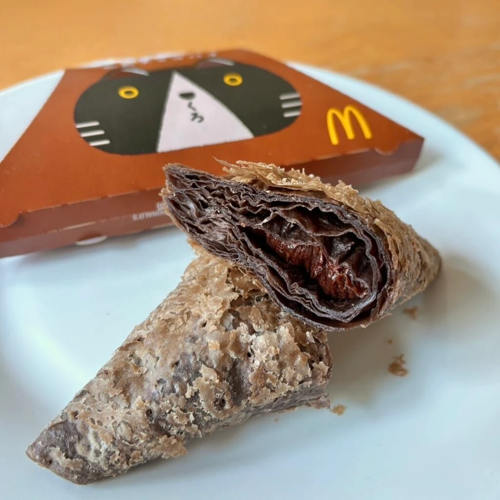 三角チョコパイ　黒
