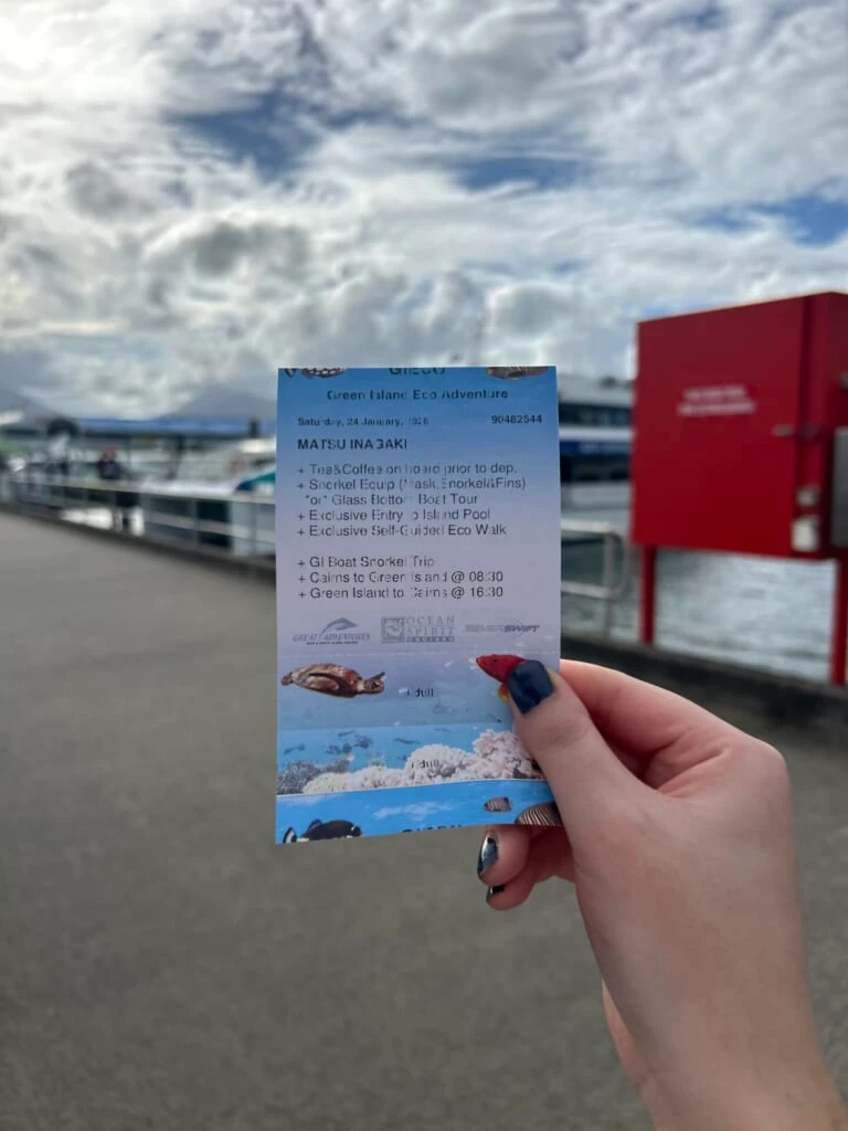 グリーン島のチケットの写真