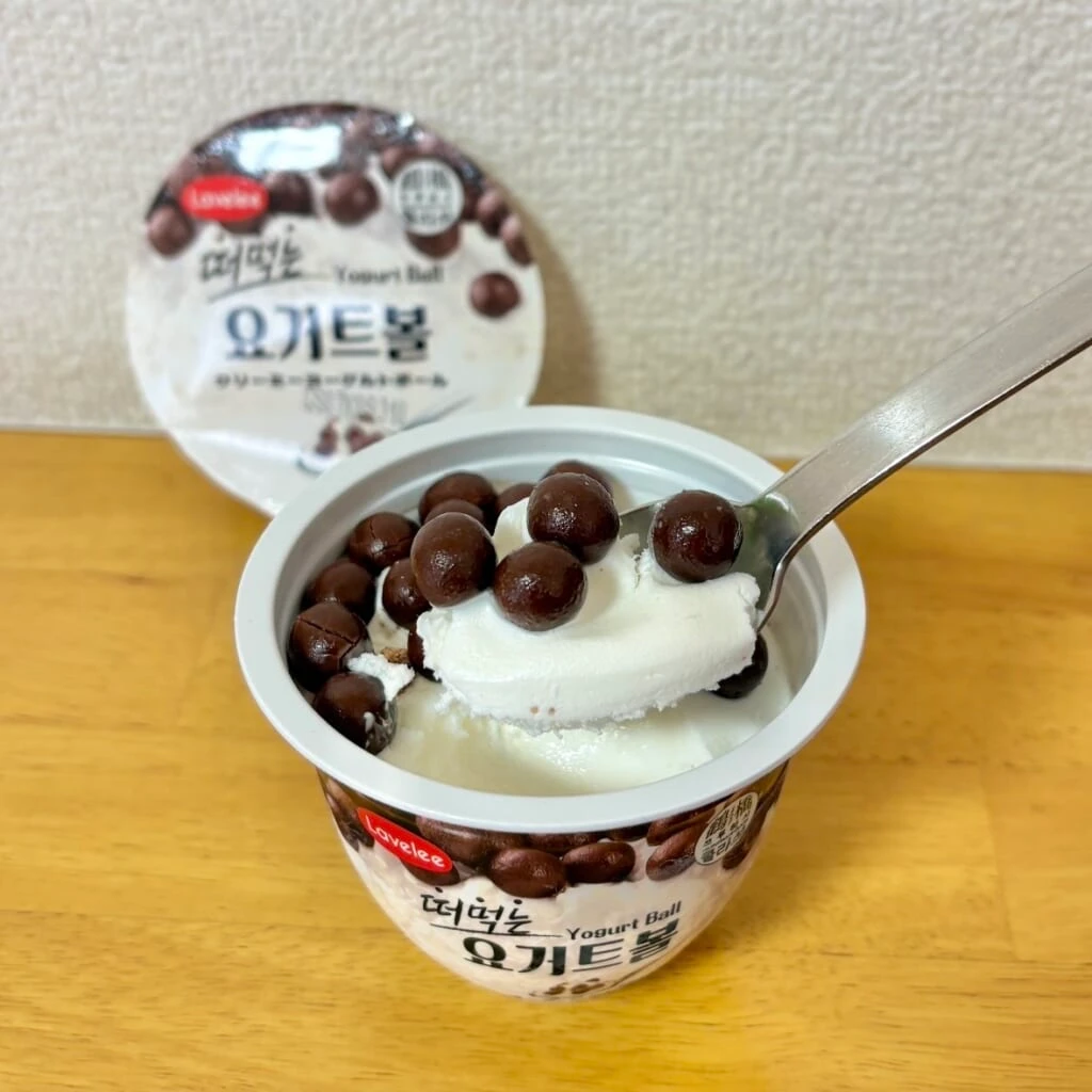 クリーミーヨーグルトボール
ヨーグルトの主張強め
