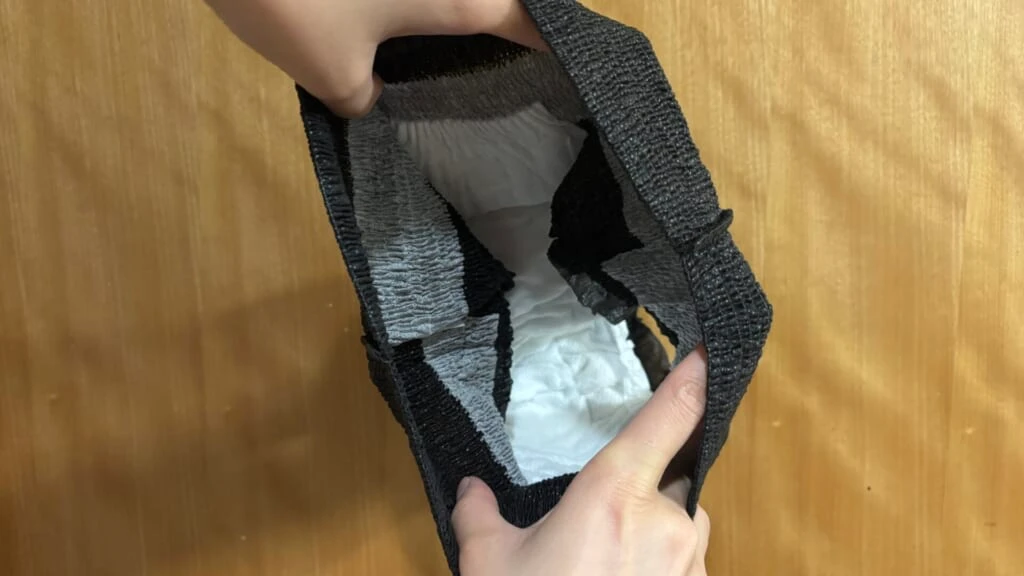 内側の詳細
