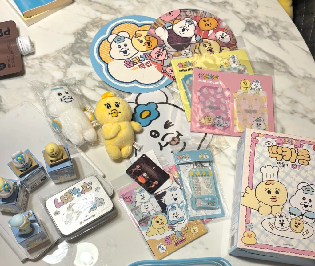 購入グッズたち