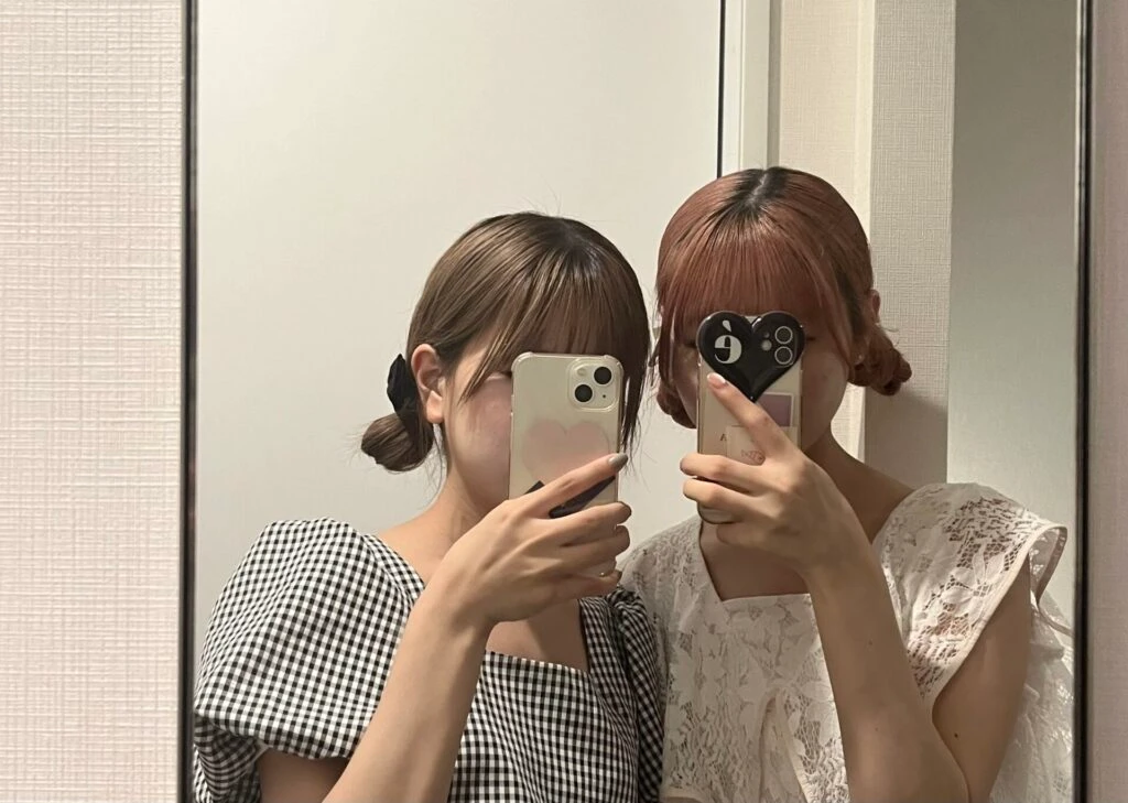 ライブヘアアレンジ　ツイン団子