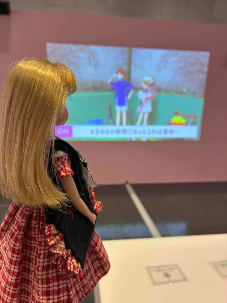 展示の動画を見る私のリカちゃん