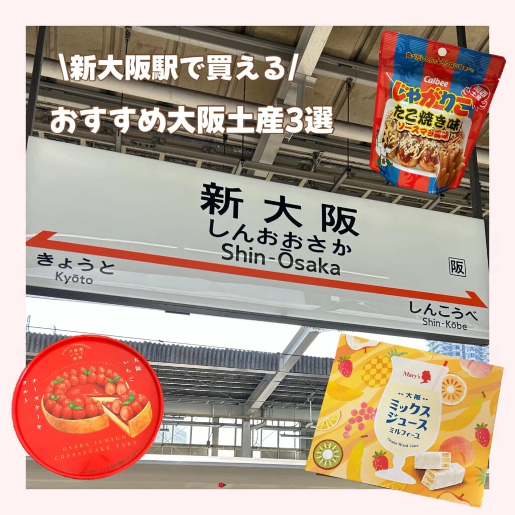 新大阪駅で買えるオススメ土産