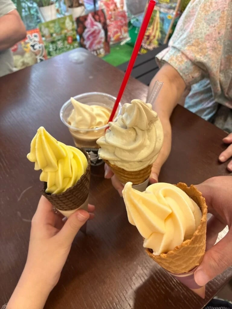 「ソフトクリーム専門店」「コーラフロート」「ご当地ソフトクリーム」