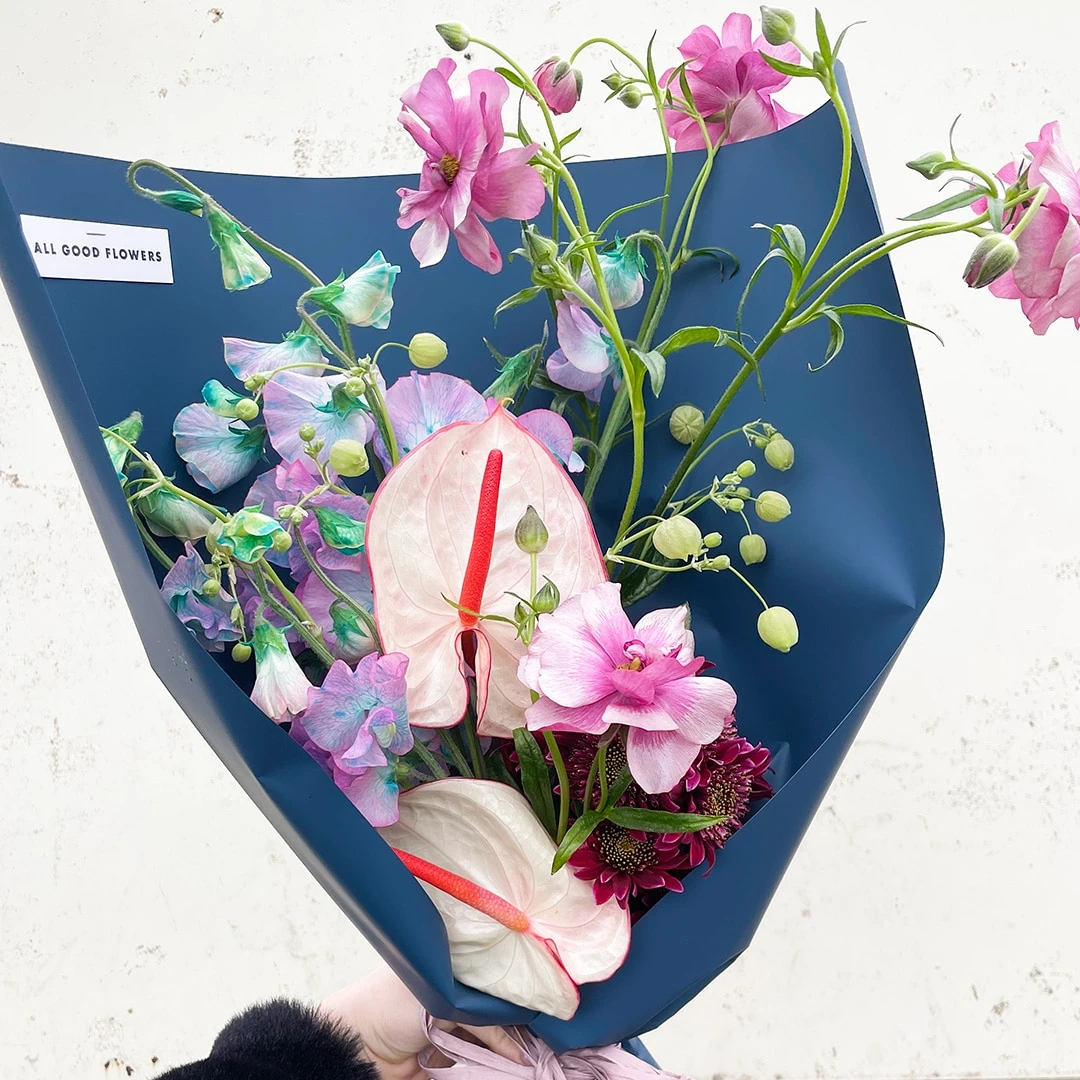 ALL GOOD FLOWERSのラッピング
