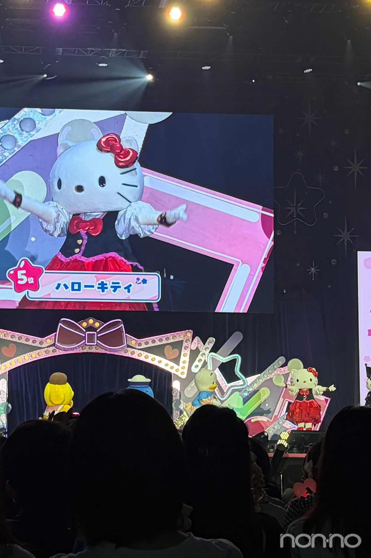 2026年サンリオキャラクター大賞でコメントする5位のハローキティ