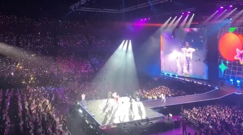 『THE BOYZ WORLD TOUR：ZENERATION Ⅱ IN JAPAN』のライブの様子