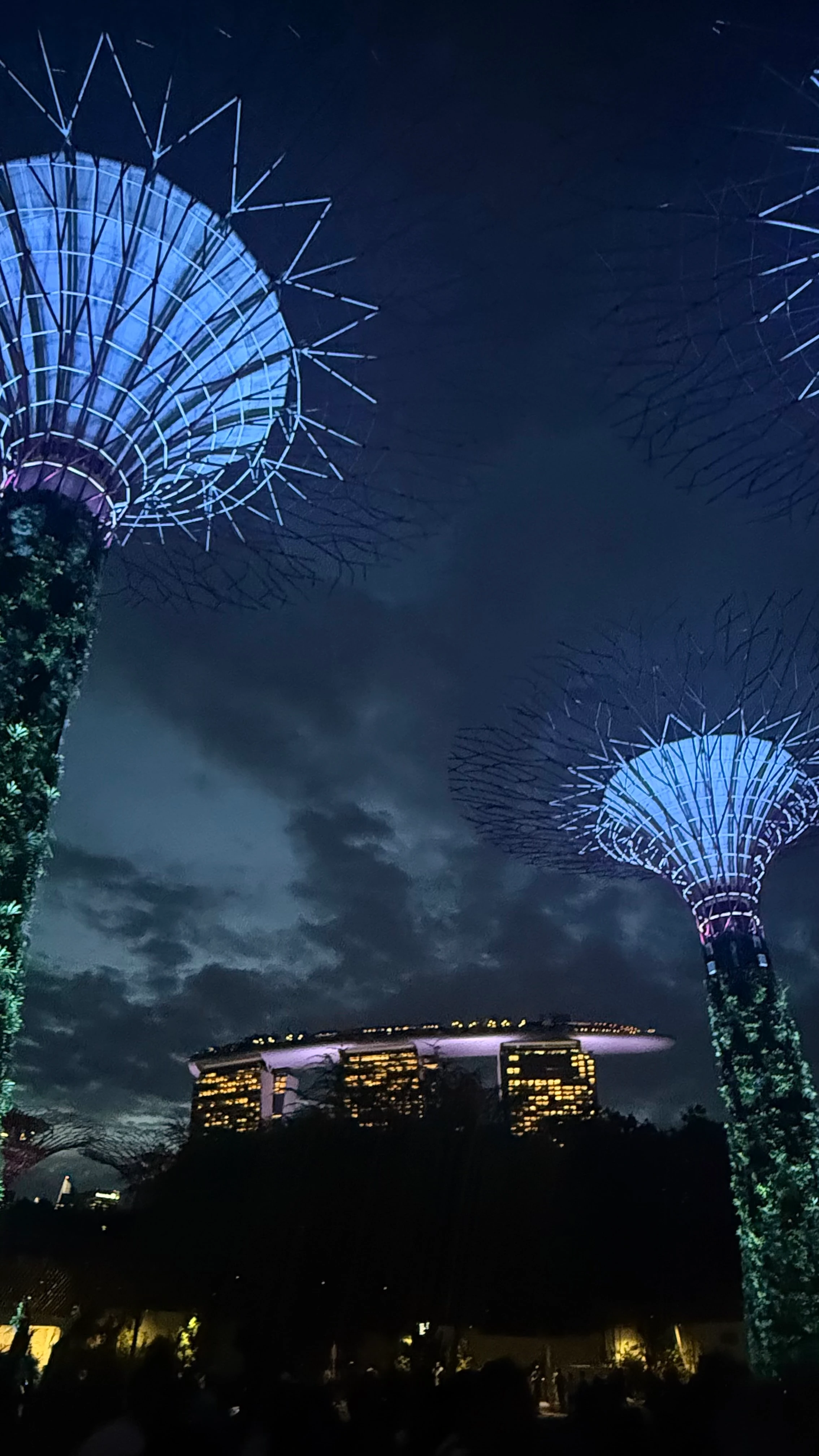 シンガポールの夜景
