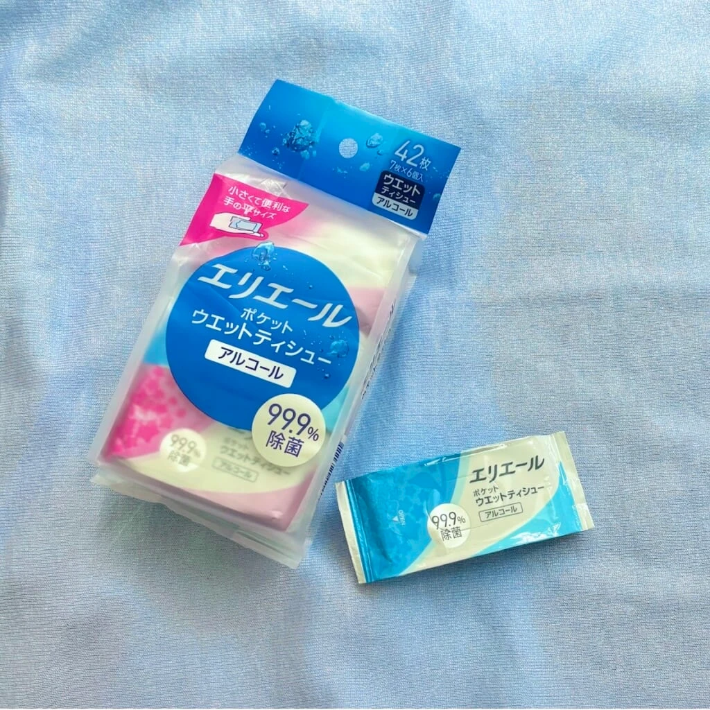 エリエールポケットウエットティシュー