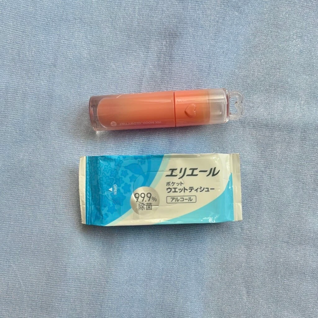 エリエール ポケットウエットティシュー 除菌アルコールタイプ
愛用ペリペラリップとほぼ同じサイズ