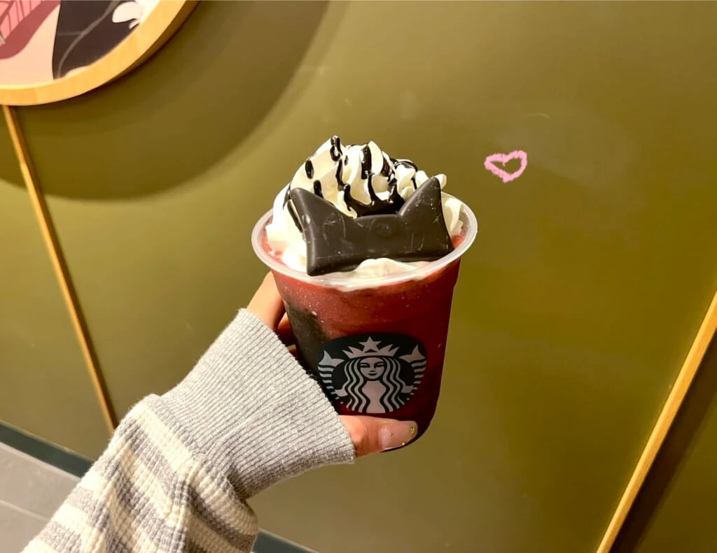 スタバハロウィン新作
アサイーベリーフラペチーノ