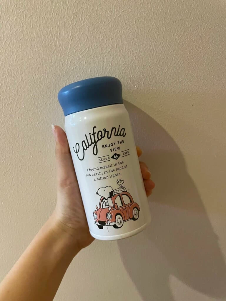 スヌーピーの水筒