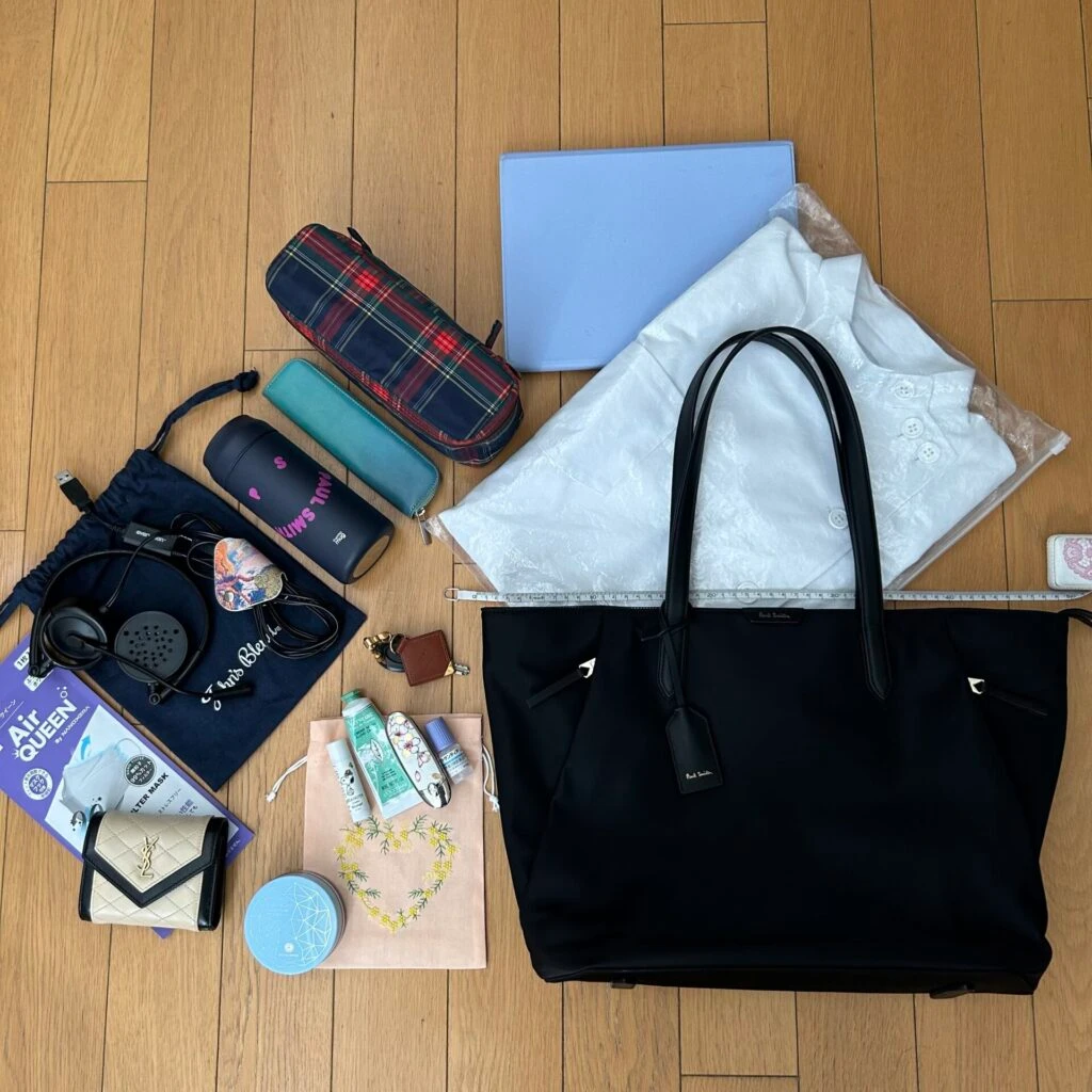 【通学バッグ＆必需品】トートバッグ派女子大生のバッグ＆必需品