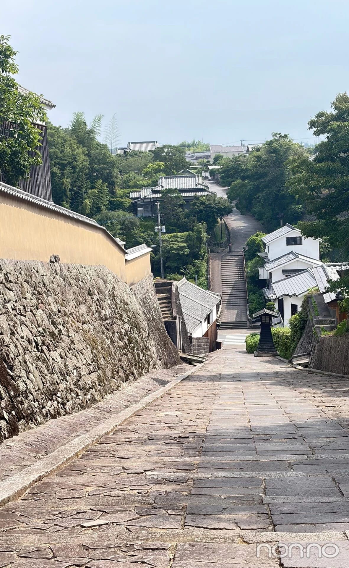 杵築の酢屋の坂と志保屋の坂