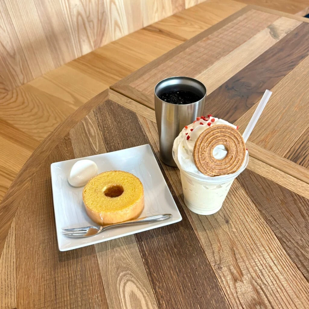 「ラ コリーナ」で絶対食べてほしい焼きたてのバームクーヘンセット