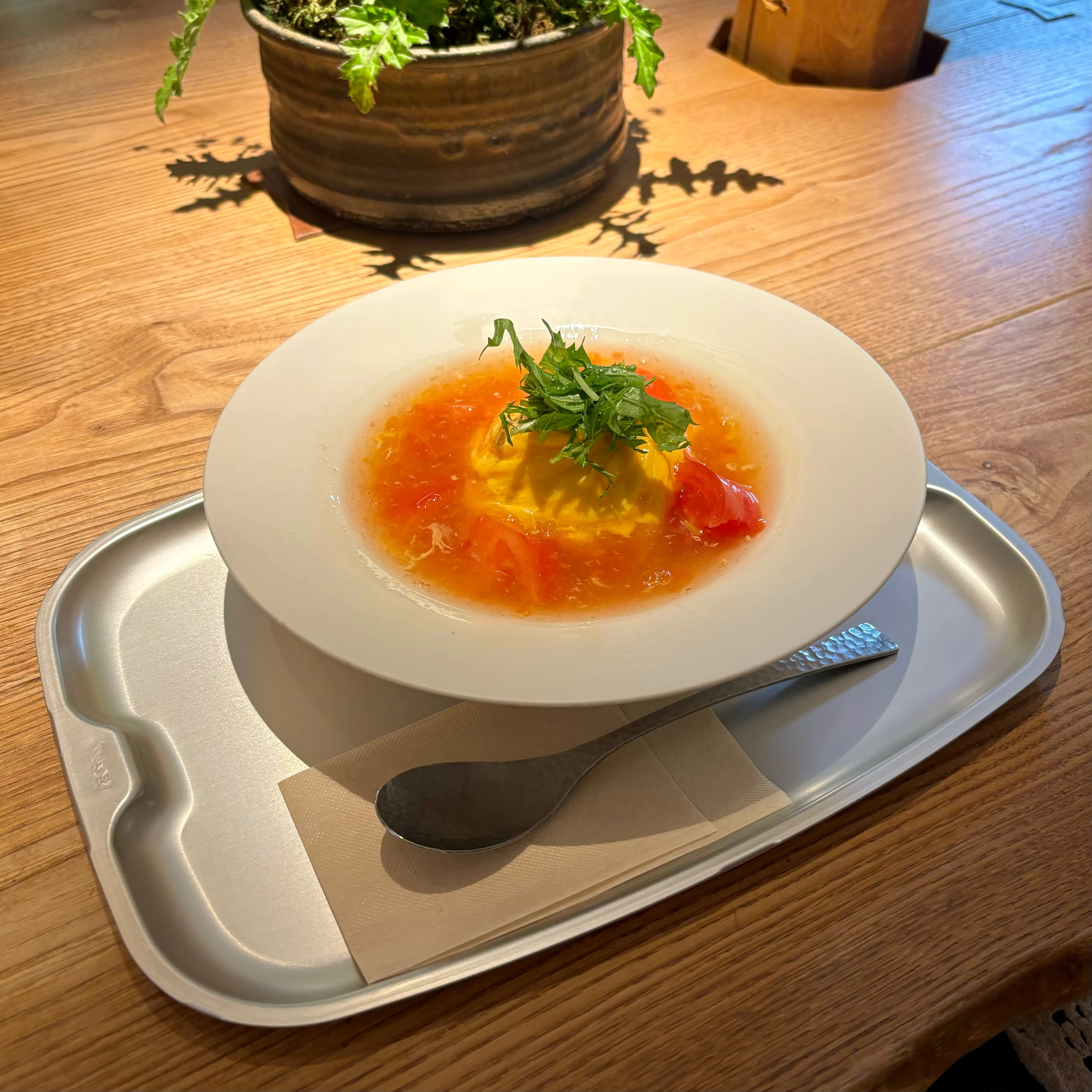 ラ コリーナのカステラショップにあるオムライス