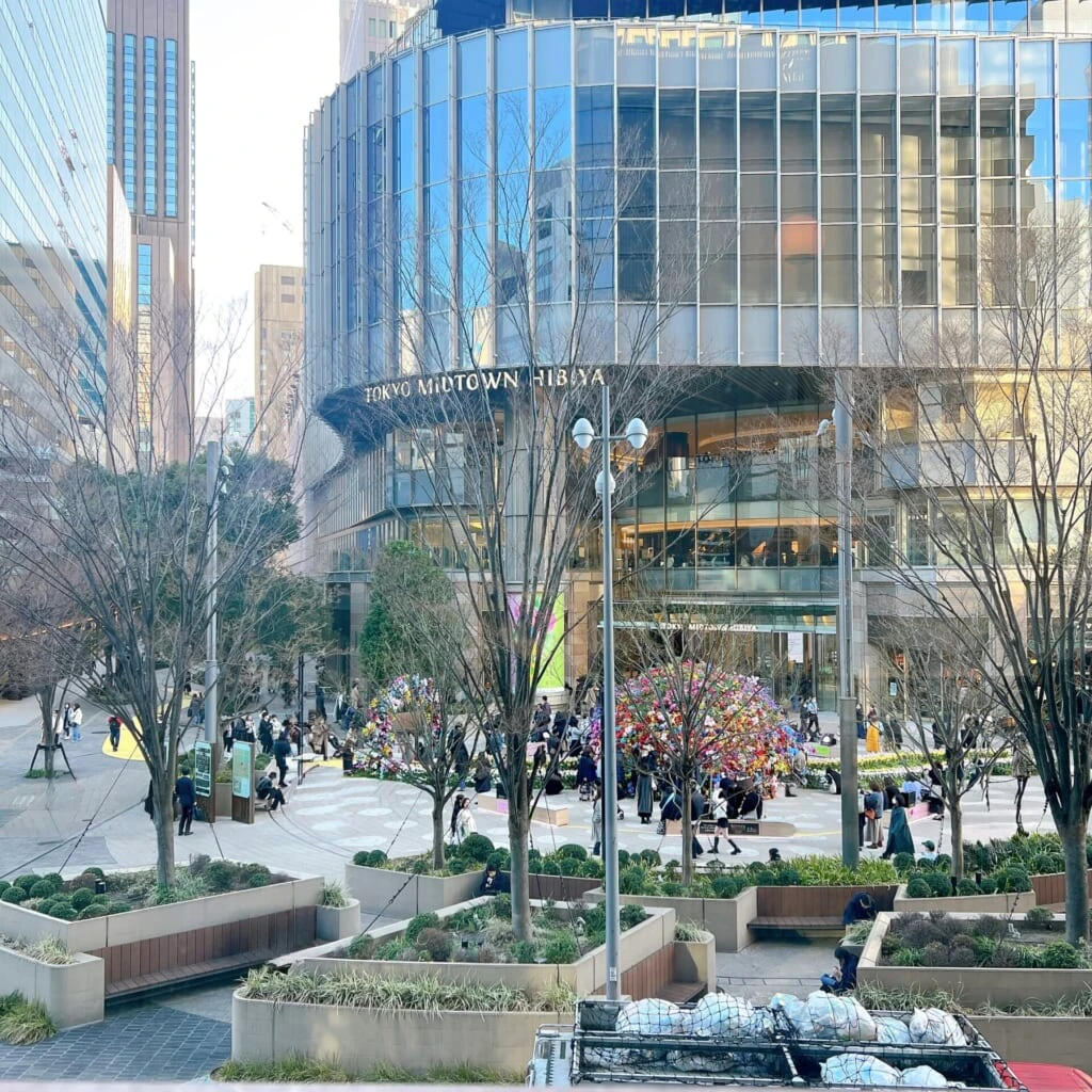 GODIVA caféからの景色