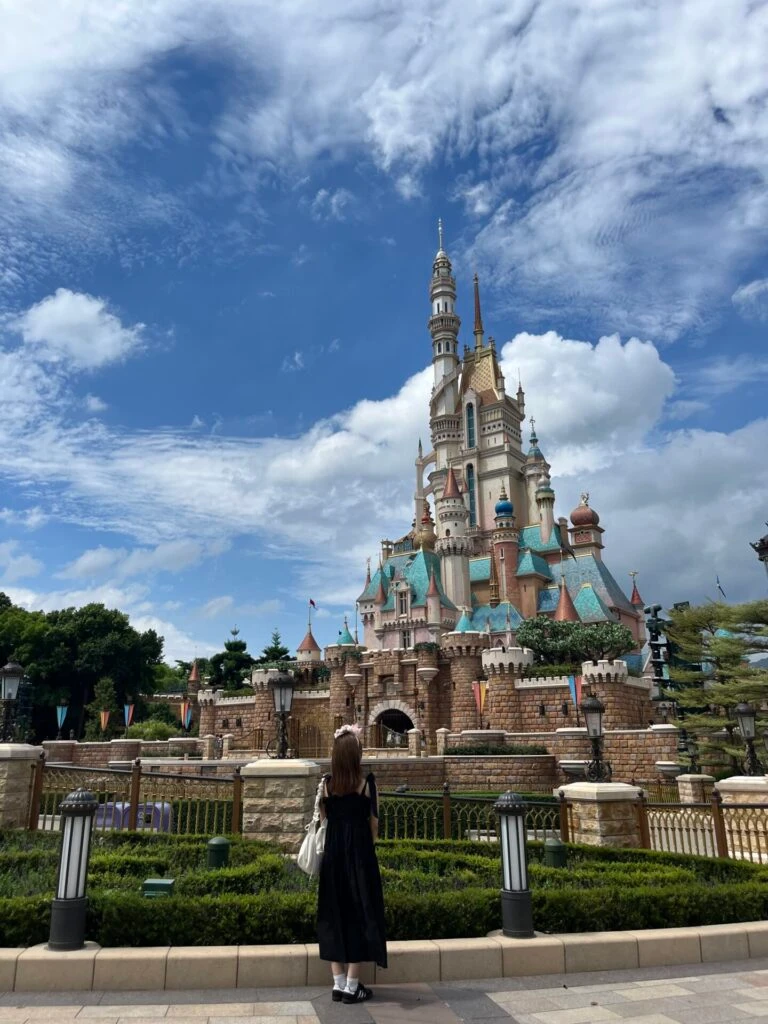 香港ディズニーランドお城