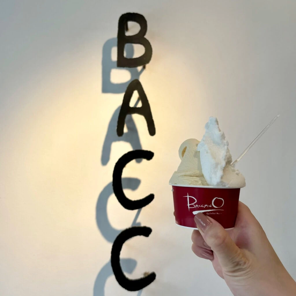 ジェラート BACCANO 宮島 スイーツ