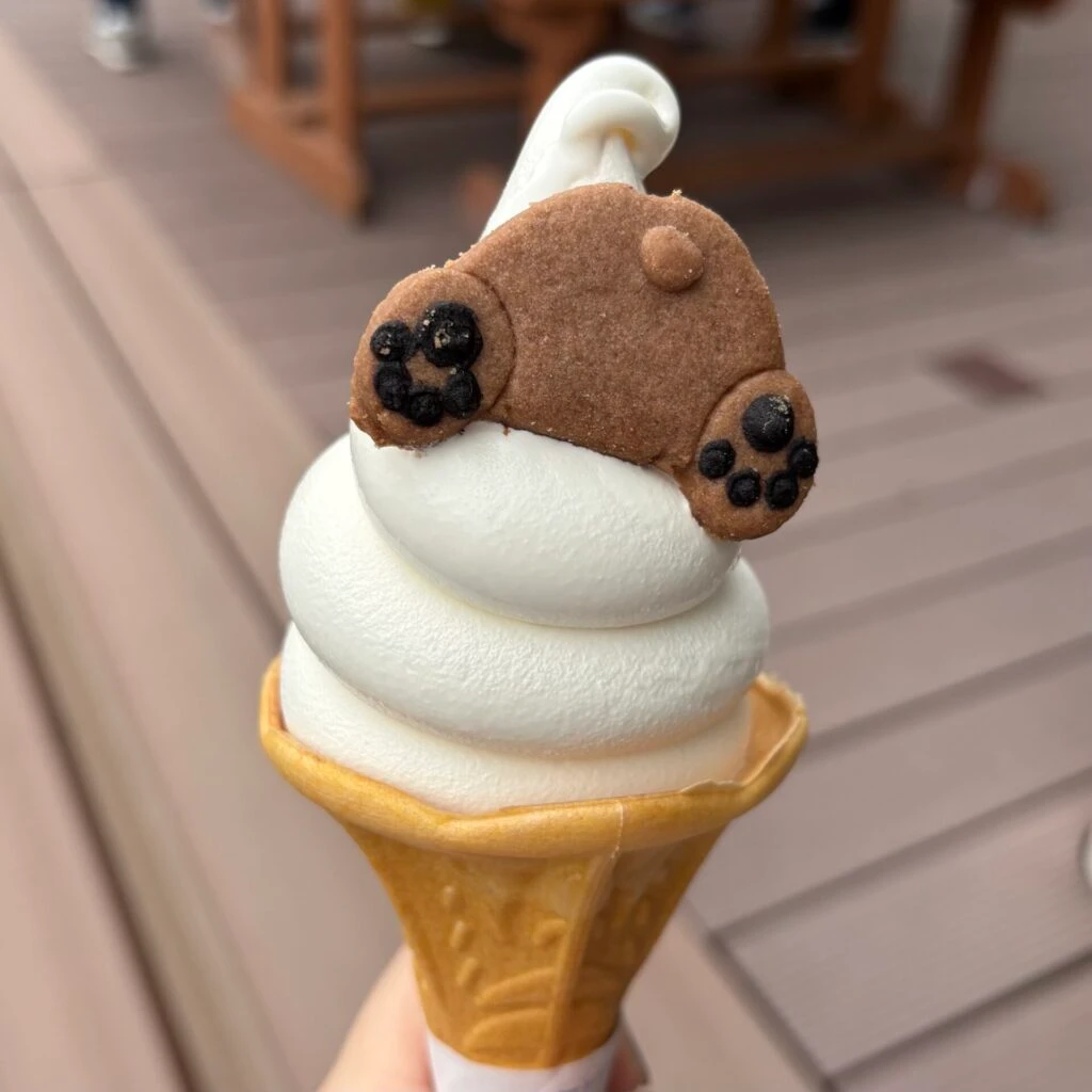 旭山動物園 ソフトクリーム